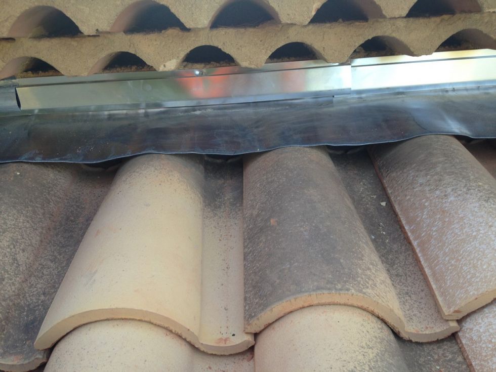 Solins en plomb réalisé par Altitude Bois